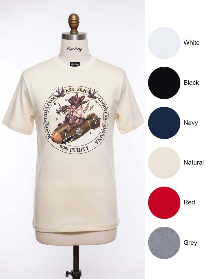 RAMpeptides Peps Away T-Shirt Small-2XL